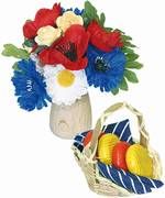 Blumenvase & Picknickkorb