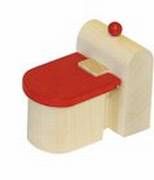 Toilette Rustikal